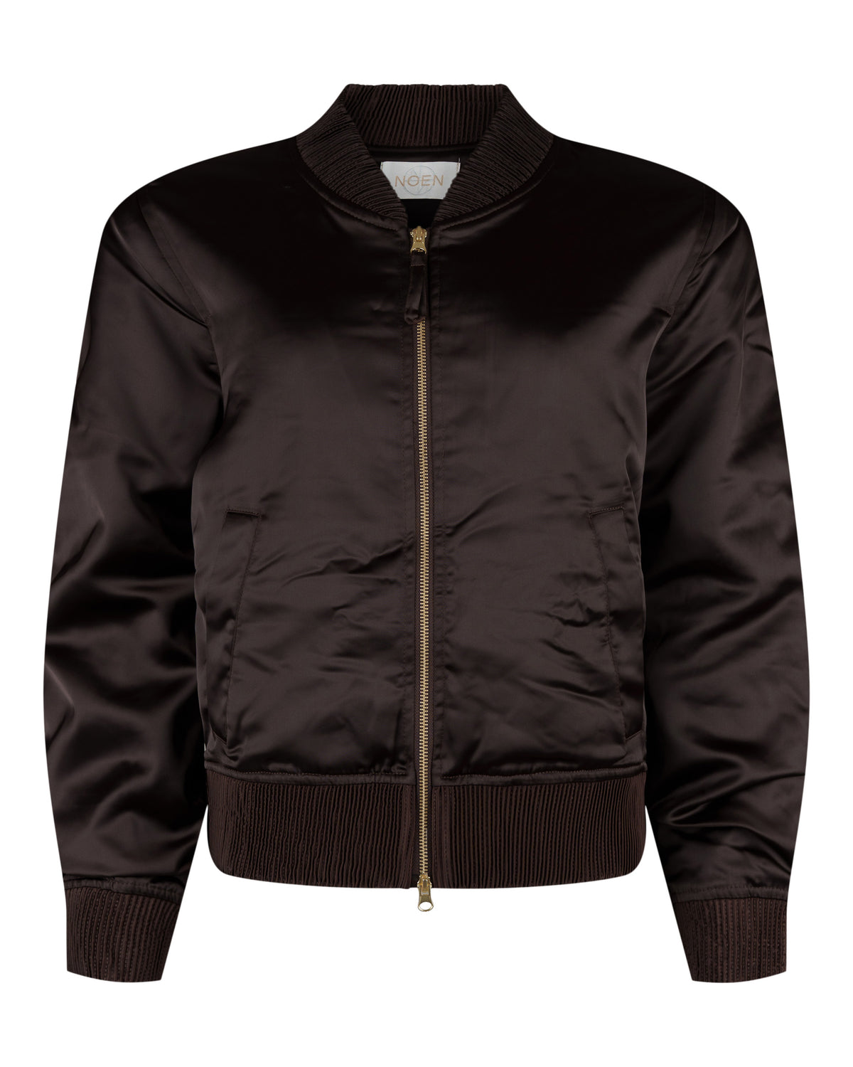 Noen jacka, brown – brodyr - Modevillan