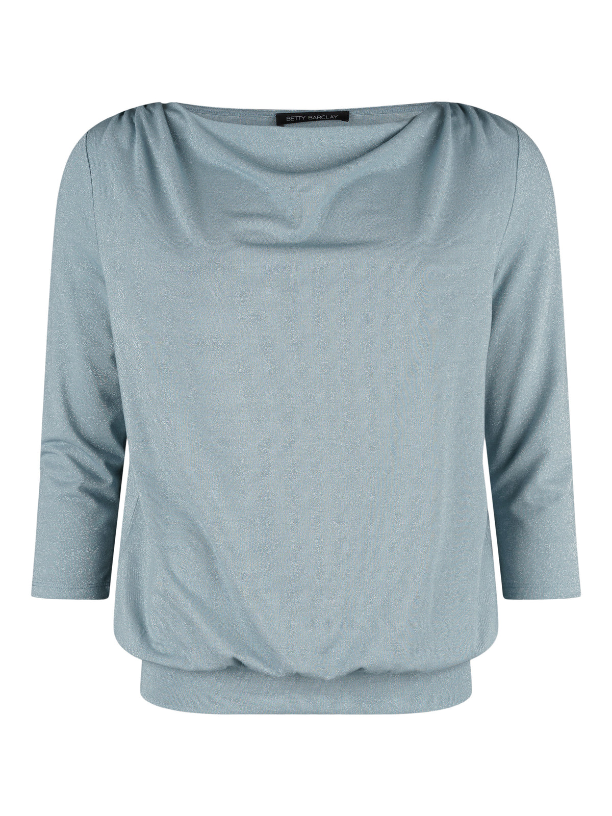 Betty Barclay topp, smokey mint – glittertråd - Modevillan