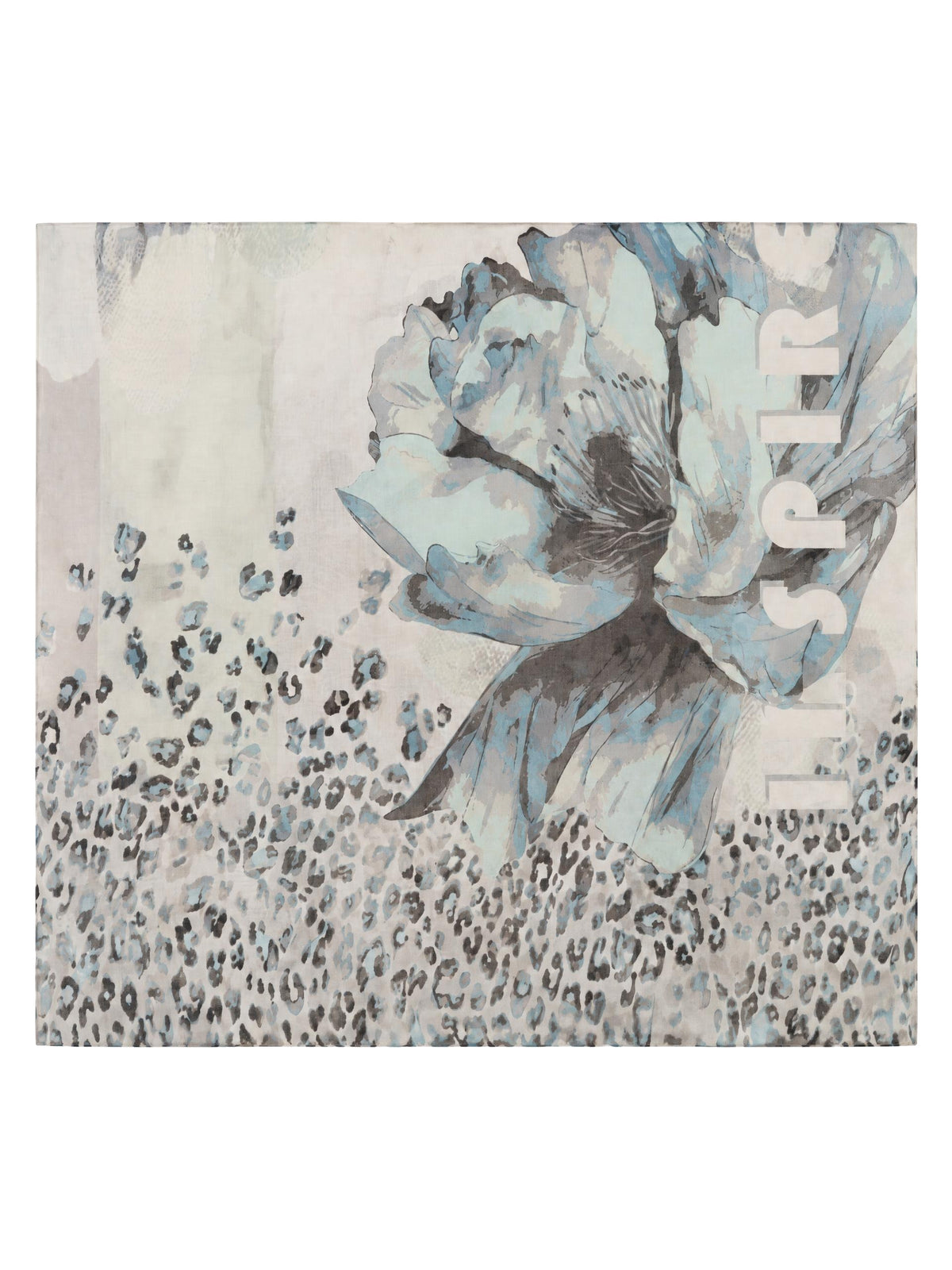 Betty Barclay sjal, beige petrol – djurmönstrad - Modevillan
