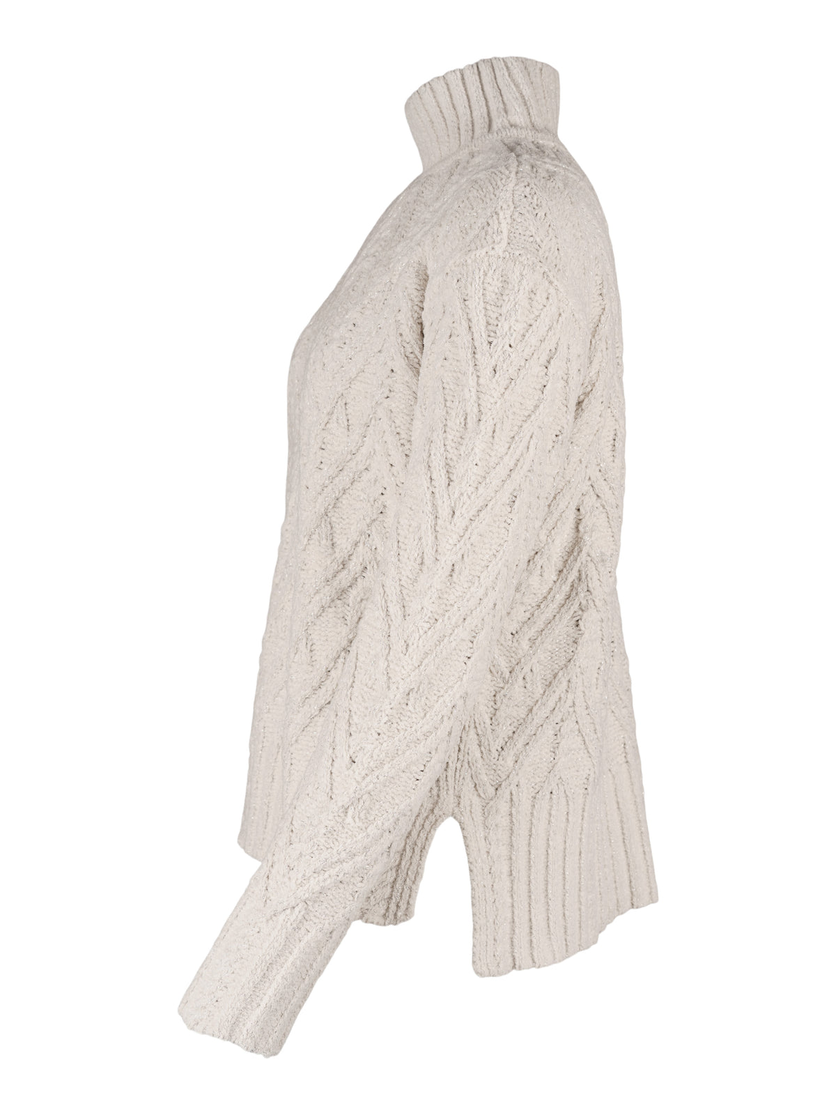 Betty Barclay tröja, pastel sand – glittertråd - Modevillan