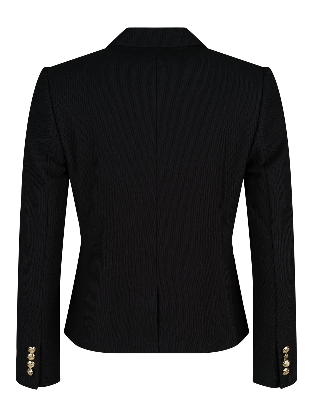 Lauren kavaj, black – guldknappar - Modevillan