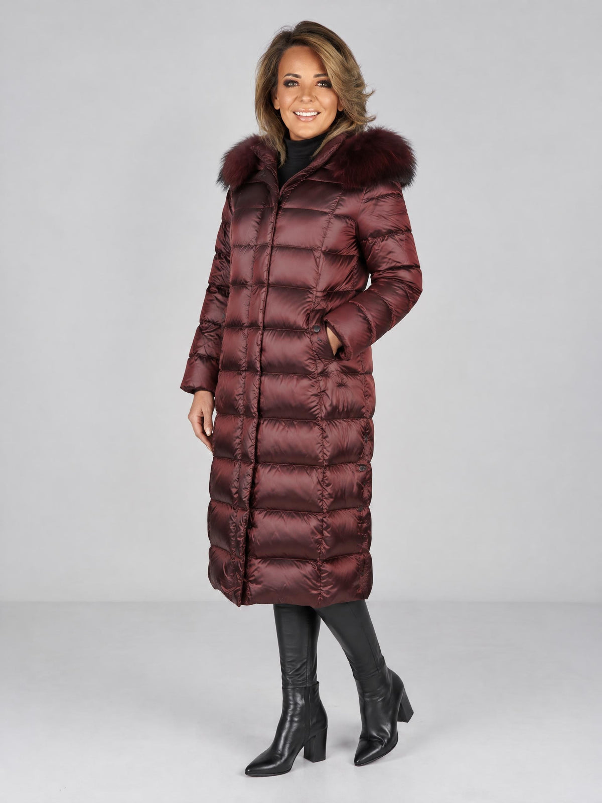 Betty Barclay kappa, port royale – avtagbar krage - Modevillan