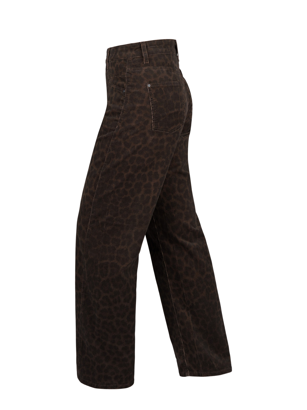 Cambio byxa ornella twisted, leo print – manchestertyg - Modevillan
