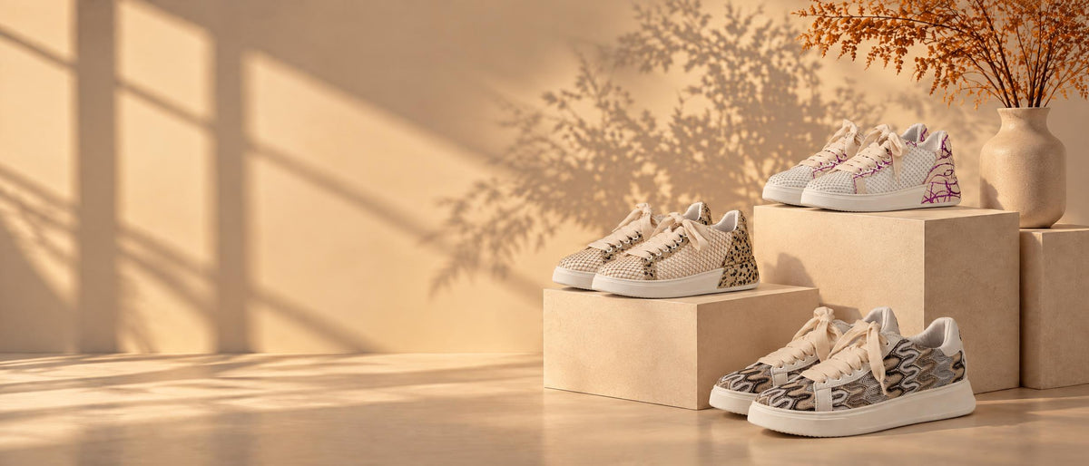 New Italia shoes – sneakers på stenkuber
