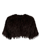 Vera Mont jacka, espresso brown – imitationspäls - Modevillan