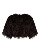 Vera Mont jacka, espresso brown – imitationspäls - Modevillan