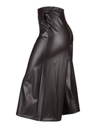 Frank Lyman byxa culotte i färgen chocolate – vida ben - Modevillan