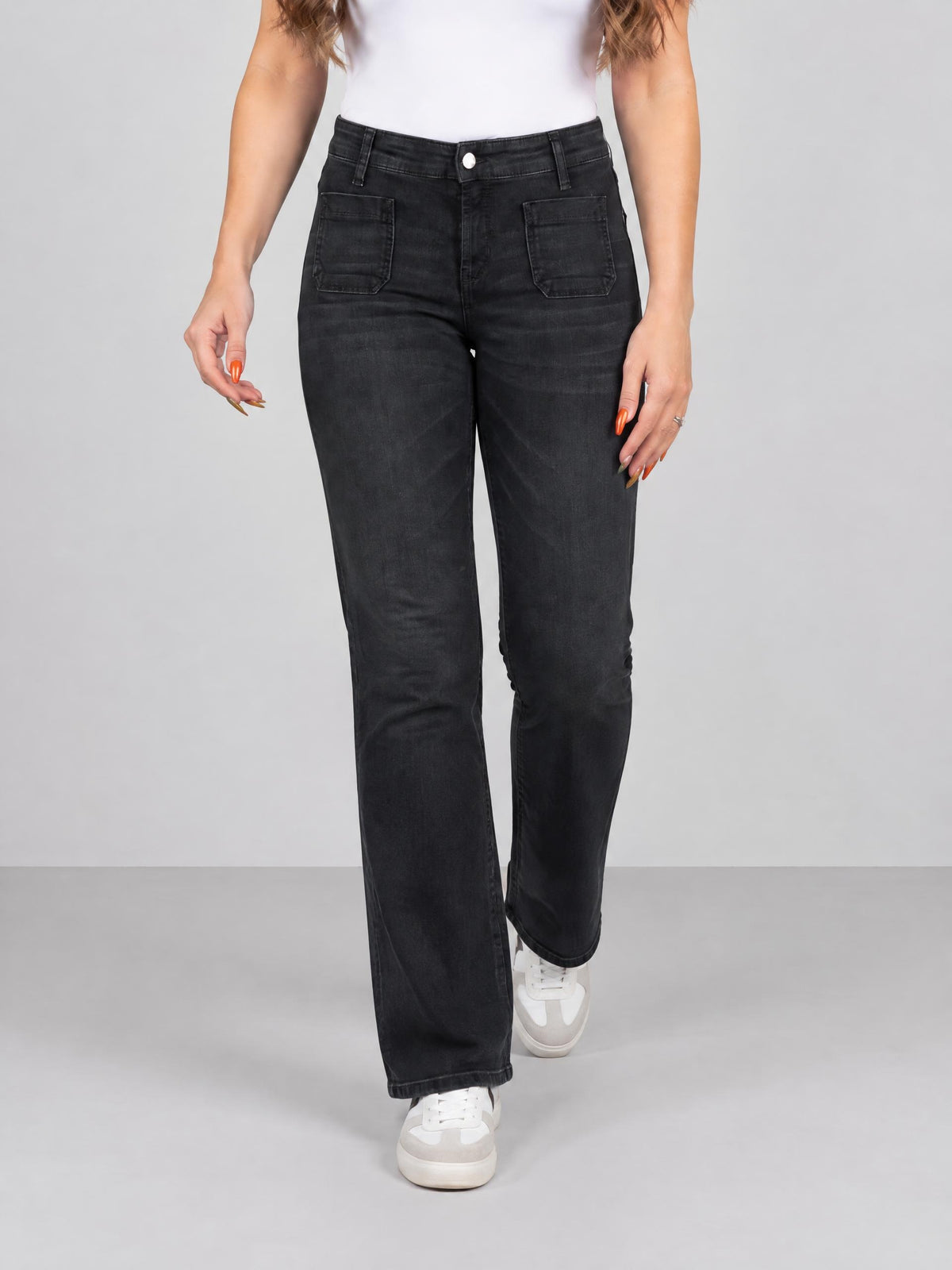 Cambio jeans, modern dark – metallemblem - Modevillan