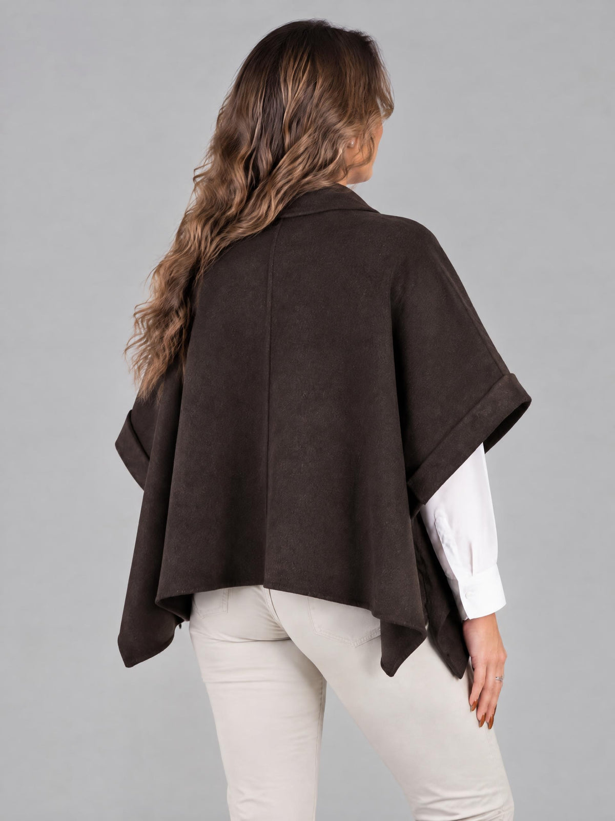 Comma cape, brown – i ullmix - Modevillan