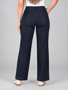 Frank Lyman byxa, dark blue – bootcut - Modevillan