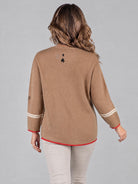 Rabe kofta, caramel – broderade patches - Modevillan