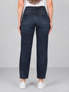 Cambio jeans elin, blue denim – hög midja - Modevillan