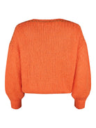 Catnoir tröja, bright orange – glittertråd - Modevillan