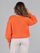 Catnoir tröja, bright orange – glittertråd - Modevillan