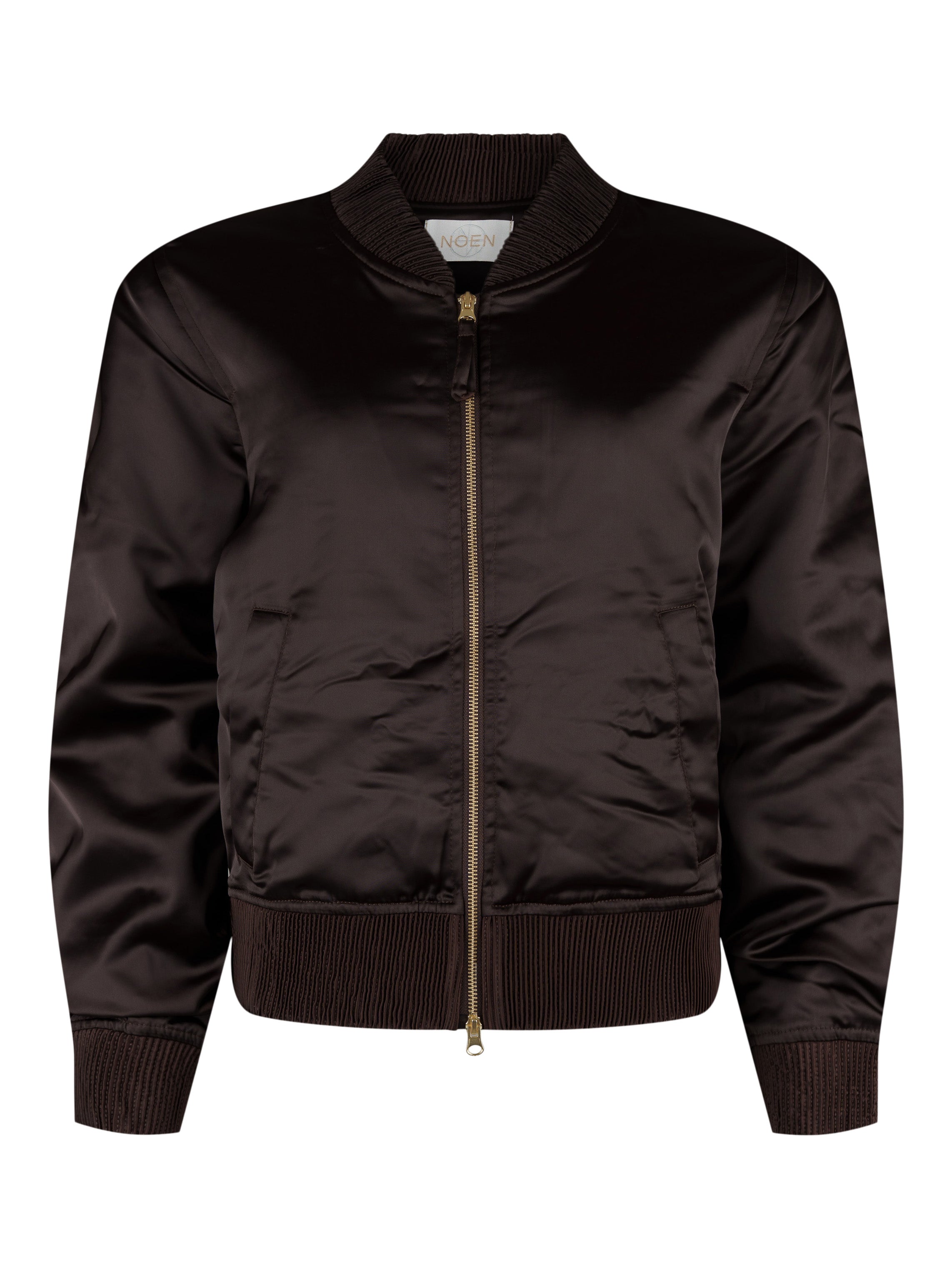 Noen jacka, brown – brodyr - Modevillan