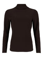 Frank Lyman topp, mocha – polokrage - Modevillan