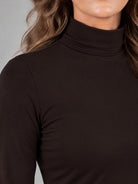 Frank Lyman topp, mocha – polokrage - Modevillan
