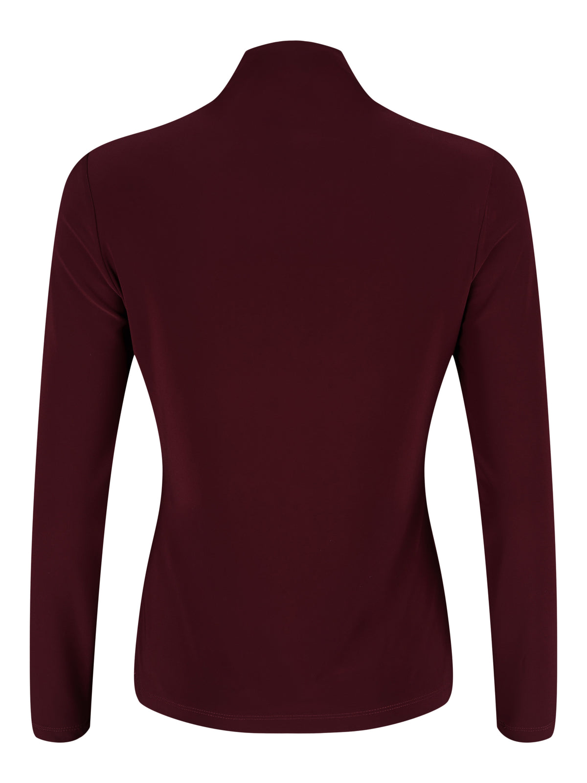 Frank Lyman topp, burgundy – polokrage - Modevillan