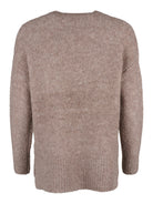 Six-O-Seven tröja, taupe – glittertråd - Modevillan