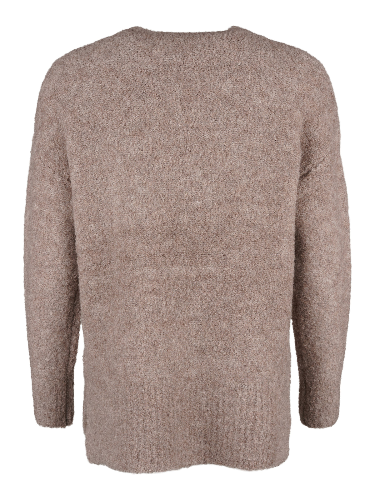 Six-O-Seven tröja, taupe – glittertråd - Modevillan