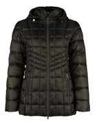 Betty Barclay jacka, olive green – avtagbar huva - Modevillan