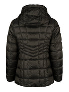 Betty Barclay jacka, olive green – avtagbar huva - Modevillan