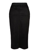 Access kjol, black – skinnimitation - Modevillan