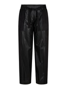 Access byxa fullängd, black – skinn- och mockaimitation - Modevillan