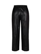 Access byxa fullängd, black – skinn- och mockaimitation - Modevillan