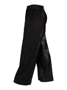 Access byxa fullängd, black – skinn- och mockaimitation - Modevillan