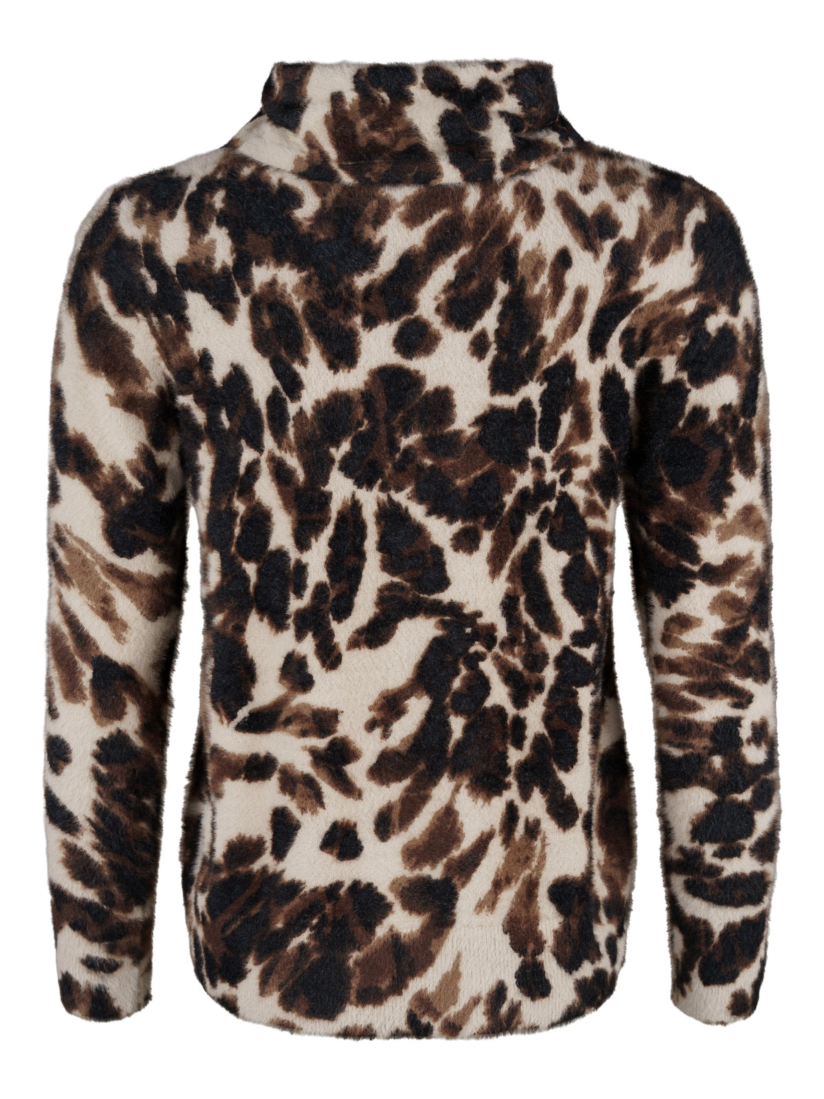 Betty Barclay tröja, animalprint – polokrage - Modevillan