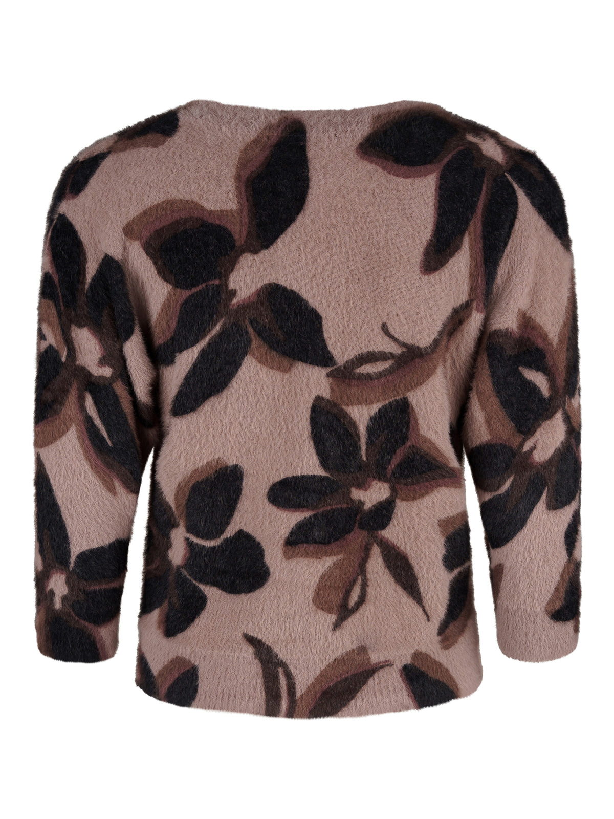 Betty Barclay tröja, rose black – blommigt mönster - Modevillan