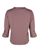 Betty Barclay topp, rose taupe – halvpolokrage - Modevillan