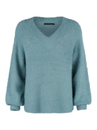 Betty Barclay tröja, smokey mint – glittertråd - Modevillan