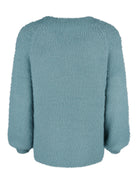 Betty Barclay tröja, smokey mint – glittertråd - Modevillan