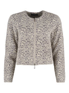 Betty Barclay kofta, animalprint – dubbelzip - Modevillan