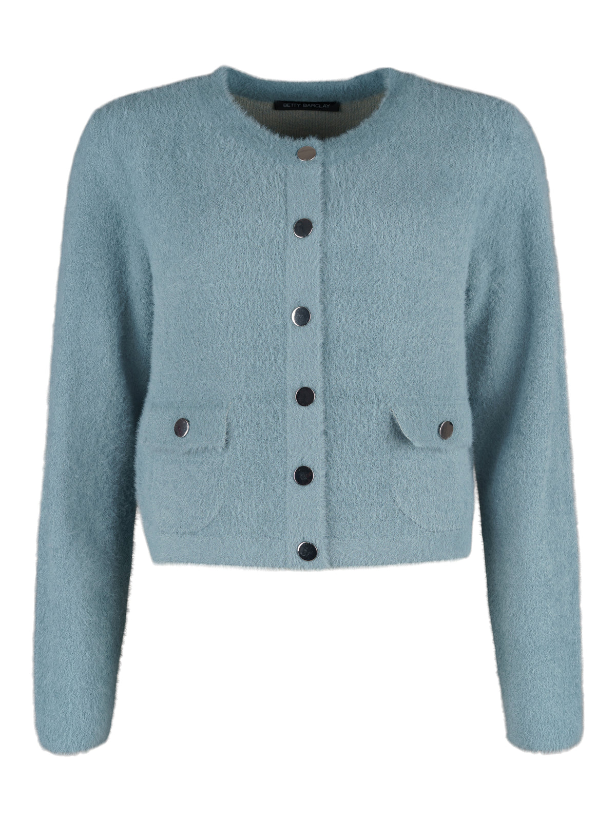Betty Barclay kofta, smokey mint – metallknappar - Modevillan
