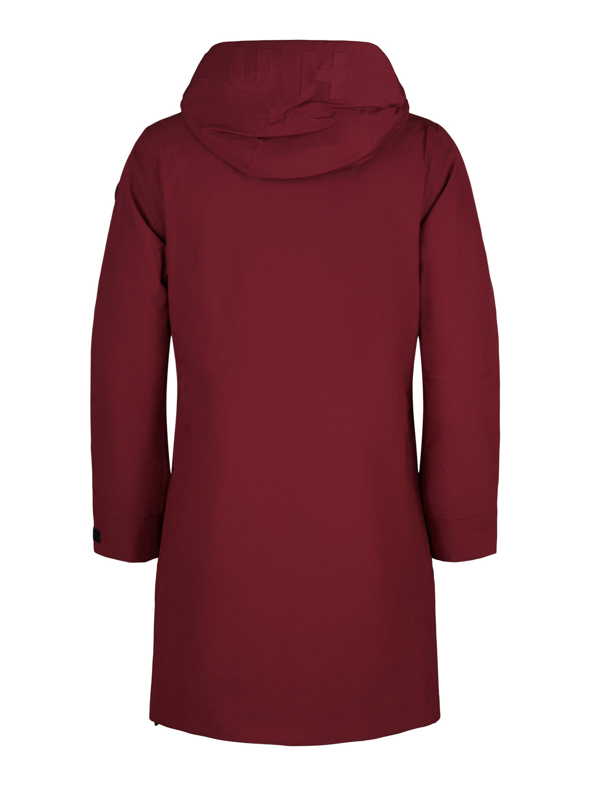 Luhta kappa, burgundy – vattenskyddat material - Modevillan