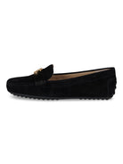 Lauren loafers, black – guldemblem - Modevillan