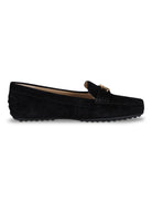 Lauren loafers, black – guldemblem - Modevillan