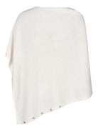 Made by Ester poncho i färgen offwhite - Modevillan